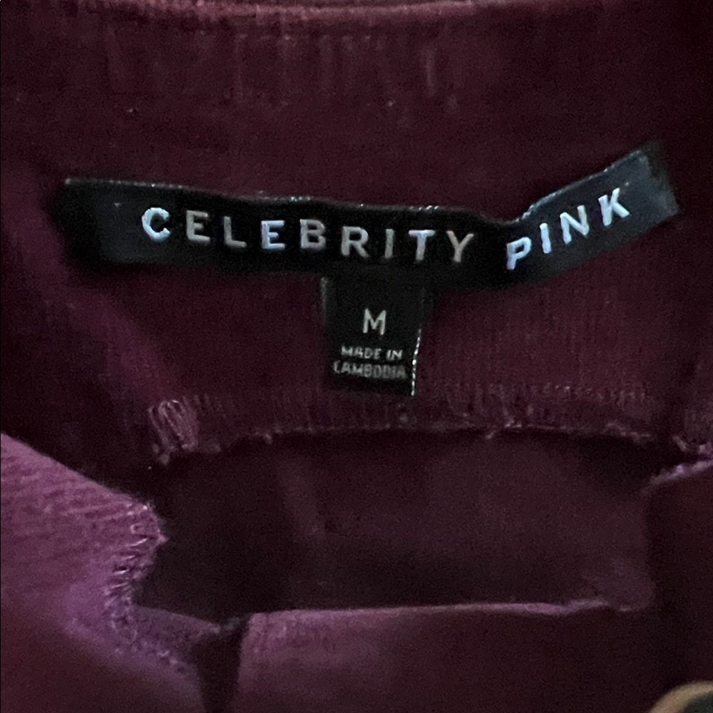 Chic Purple Button-Down Mini Jumper - image 3